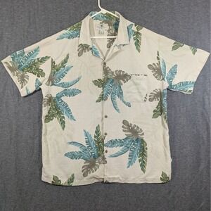 Island Shores 100% Washable Slik Button Up Short Sleeve Hawaiiian Shirt Size 2XL